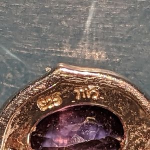 Silver neckless diamond